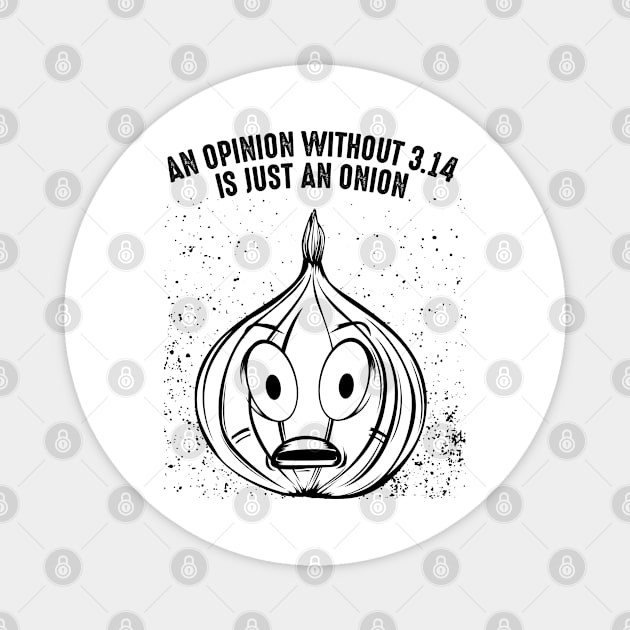 Maths Pun Onion Magnet by Lumio Gifts